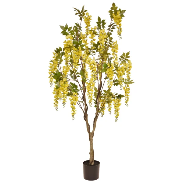 Wisteria kunstboom geel
